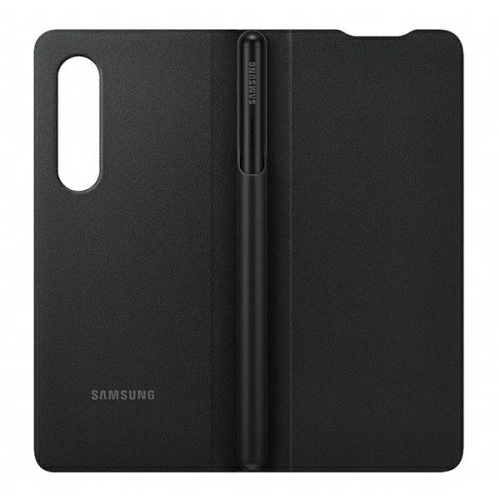 Etui Samsung Galaxy Z Fold 3 EF-FF92PCBEGEE czarny/black Leather Flip Cover with Pen