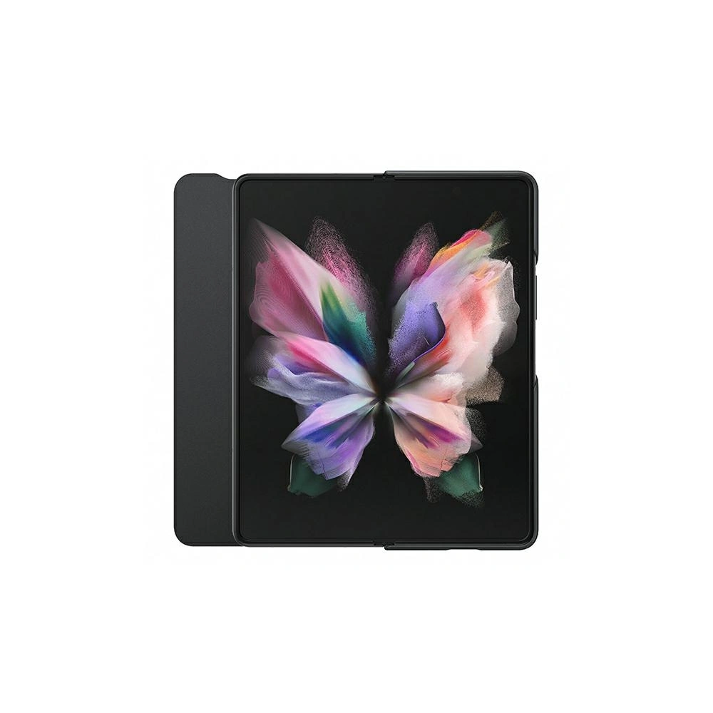 Hurtownia GSM - Etui Samsung Galaxy Z Fold 3 EF-FF92PCBEGEE černé/black kožené flipové pouzdro s perem - SMG520BLK - {ean13} - Hurt
