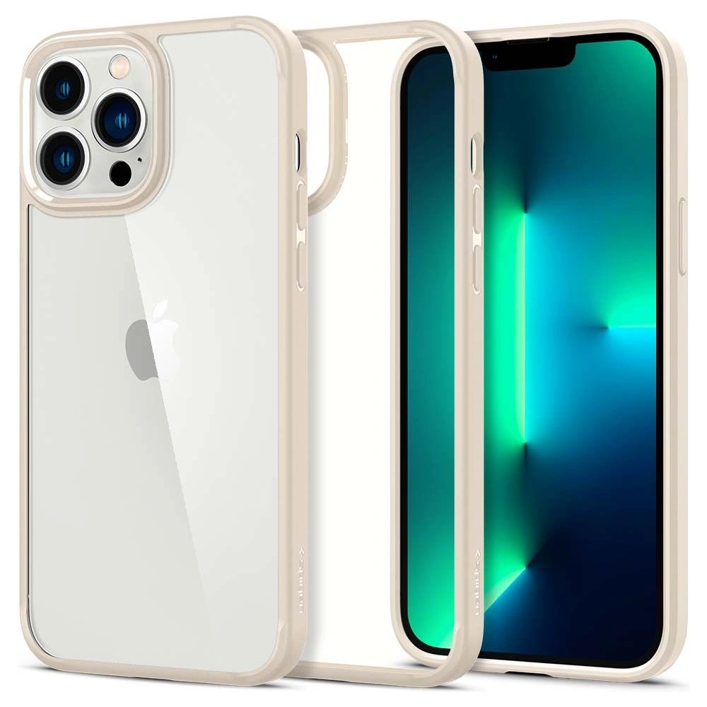 Hurtownia GSM - Etui Spigen Ultra Hybrid Apple iPhone 13 Pro Max Sand Beige - SPN1966SANBEI - {ean13} - Hurt