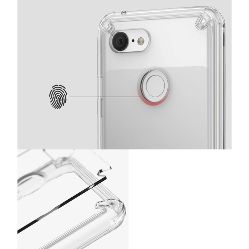 Etui Ringke Fusion Google Pixel 3 Clear