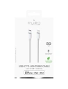 Kabel PURO USB-C/Lightning MFi 0,5m (biały)