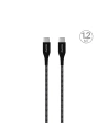 Hurtownia GSM - Kabel PURO Fabric Ultra Strong heavy duty USB-C/USB-C 1,2m (czarny) - PUR506BLK - {ean13} - Hurt