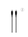Hurtownia GSM - Kabel PURO Fabric Ultra Strong heavy duty USB-C/USB-C 2m (czarny) - PUR507BLK - {ean13} - Hurt