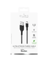 Hurtownia GSM - Kabel PURO Fabric Ultra Strong heavy duty USB-A/USB-C 1,2m (černý) - PUR508BLK - {ean13} - Hurt