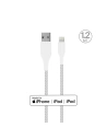 Hurtownia GSM - Kabel PURO Fabric Ultra Strong heavy duty USB-A/Lightning MFi 1,2m (bílý) - PUR512WHT - {ean13} - Hurt