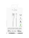 Hurtownia GSM - Kabel PURO Fabric Ultra Strong heavy duty USB-A/Lightning MFi 1,2m (biały) - PUR512WHT - {ean13} - Hurt
