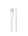 Kabel PURO Fabric Ultra Strong heavy duty USB-A/Lightning MFi 2m (bílý)