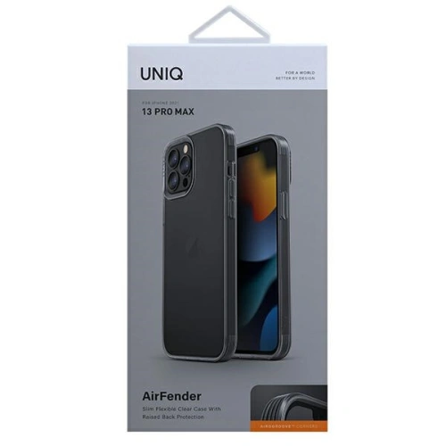 Etui UNIQ Air Fender Apple iPhone 13 Pro Max szary/smoked grey