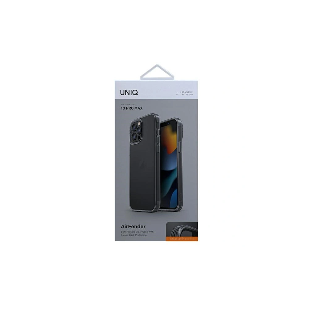 Hurtownia GSM - Etui UNIQ Air Fender Apple iPhone 13 Pro Max szary/smoked grey - UNIQ460GRY - {ean13} - Hurt