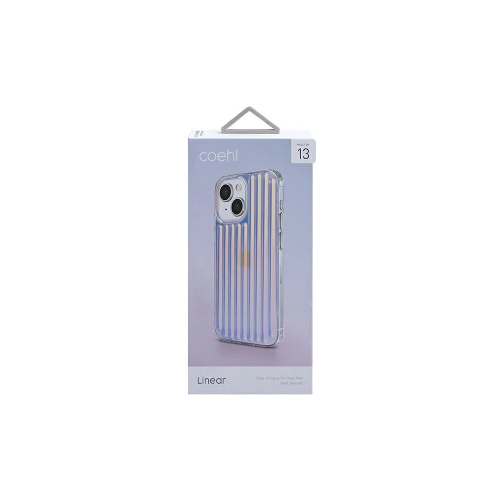 Hurtownia GSM - Etui UNIQ Coehl Linear Apple iPhone 13 opálový/iridescentní - UNIQ470IRI - {ean13} - Hurt