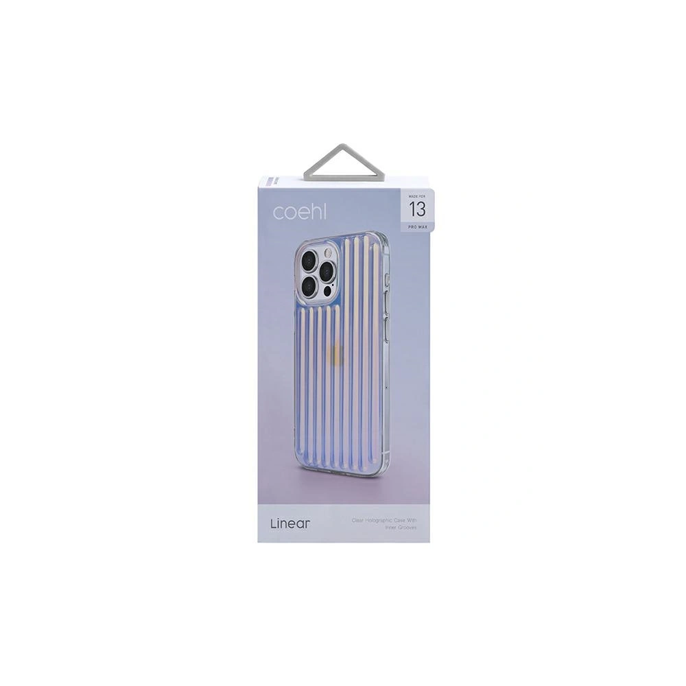 Hurtownia GSM - Etui UNIQ Coehl Linear Apple iPhone 13 Pro Max opál/iridescentní - UNIQ474IRI - {ean13} - Hurt