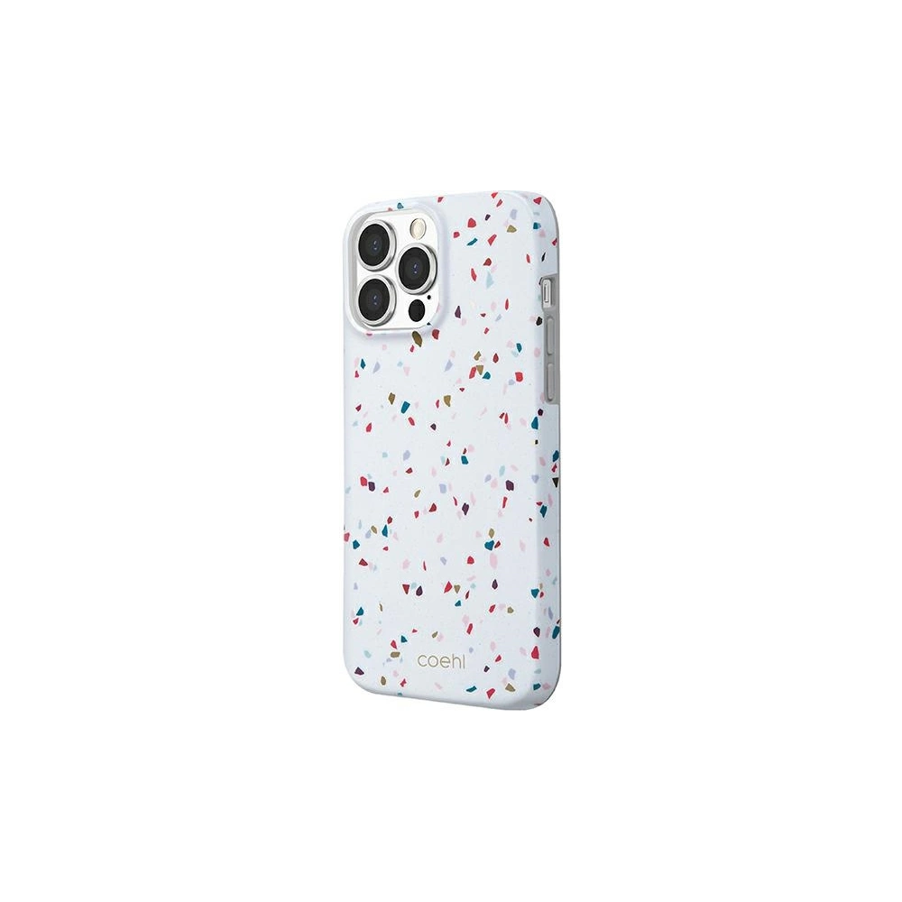 Hurtownia GSM - Etui UNIQ Coehl Terrazzo Apple iPhone 13 Pro Max biały/natural white - UNIQ486WHT - {ean13} - Hurt