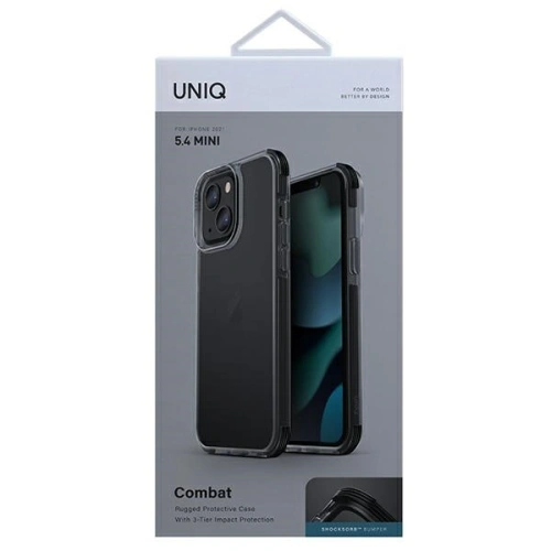 Etui UNIQ Combat Apple iPhone 13 mini czarny/carbon black