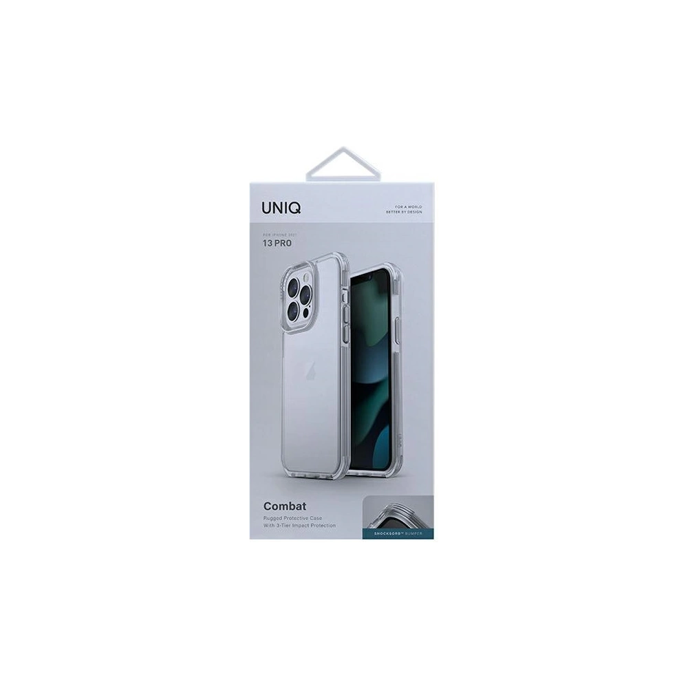 Hurtownia GSM - Etui UNIQ Combat Apple iPhone 13 Pro przezroczysty/crystal clear - UNIQ496CL - {ean13} - Hurt