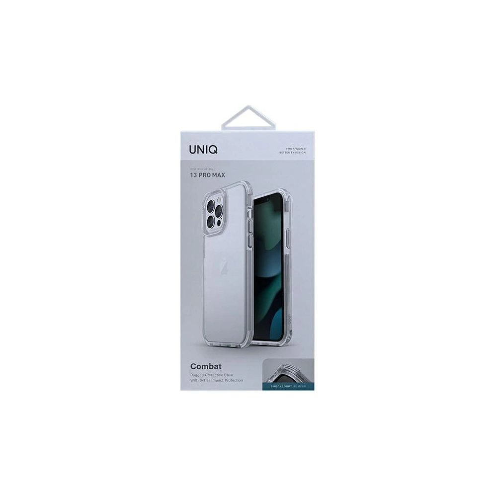 Hurtownia GSM - Etui UNIQ Combat Apple iPhone 13 Pro Max przezroczysty/crystal clear - UNIQ497CL - {ean13} - Hurt