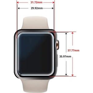 Hurtownia GSM - 2x Temperované sklo s UV lepidlem Whitestone Dome Glass Apple Watch 4/5/6/7/8/9/SE 44/45mm Čiré - WSD014 - {ean13} - Hurt