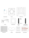 Wholesale 2x Tempered glass with UV glue Whitestone Dome Glass Apple Watch 4/5/6/7/8/9/SE 44/45mm Clear - WSD014 - {ean13} - Hurt