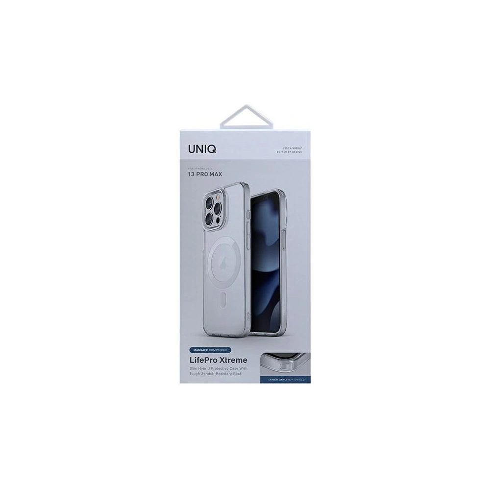 Hurtownia GSM - Etui UNIQ LifePro Xtreme MagSafe Apple iPhone 13 Pro Max przezroczysty/crystal clear - UNIQ507CL - {ean13} - Hurt