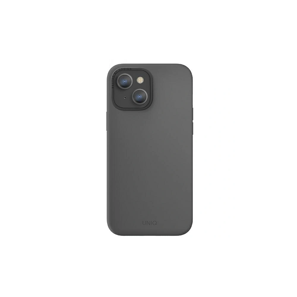 Hurtownia GSM - Etui UNIQ Lino Hue MagSafe Apple iPhone 13 šedá/charcoal grey - UNIQ509GRY - {ean13} - Hurt