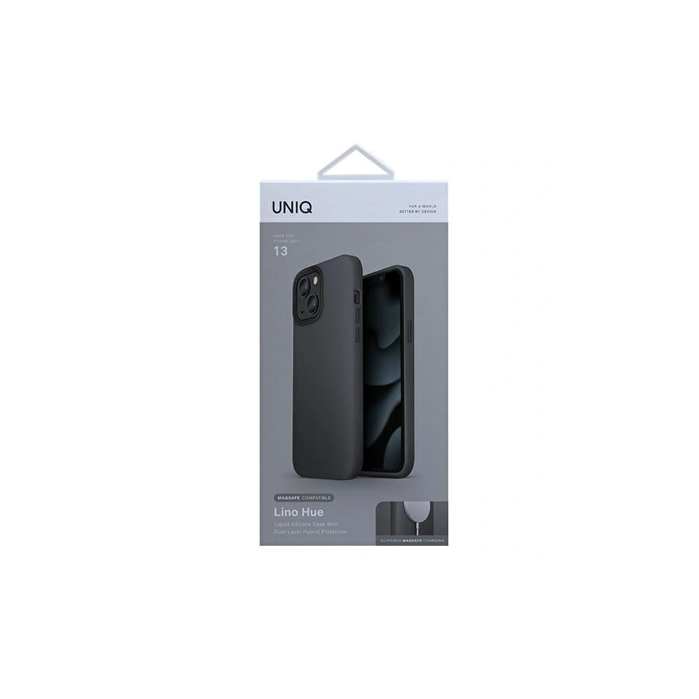Wholesale UNIQ Lino Hue MagSafe Apple iPhone 13 charcoal grey - UNIQ509GRY - {ean13} - Hurt