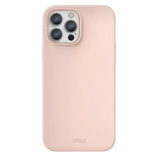 Etui UNIQ Lino Hue MagSafe Apple iPhone 13 Pro Max różowy/blush pink
