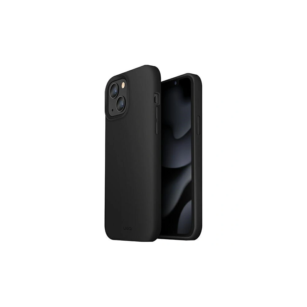 Hurtownia GSM - Etui UNIQ Lino Apple iPhone 13 černý/ink black - UNIQ514BLK - {ean13} - Hurt