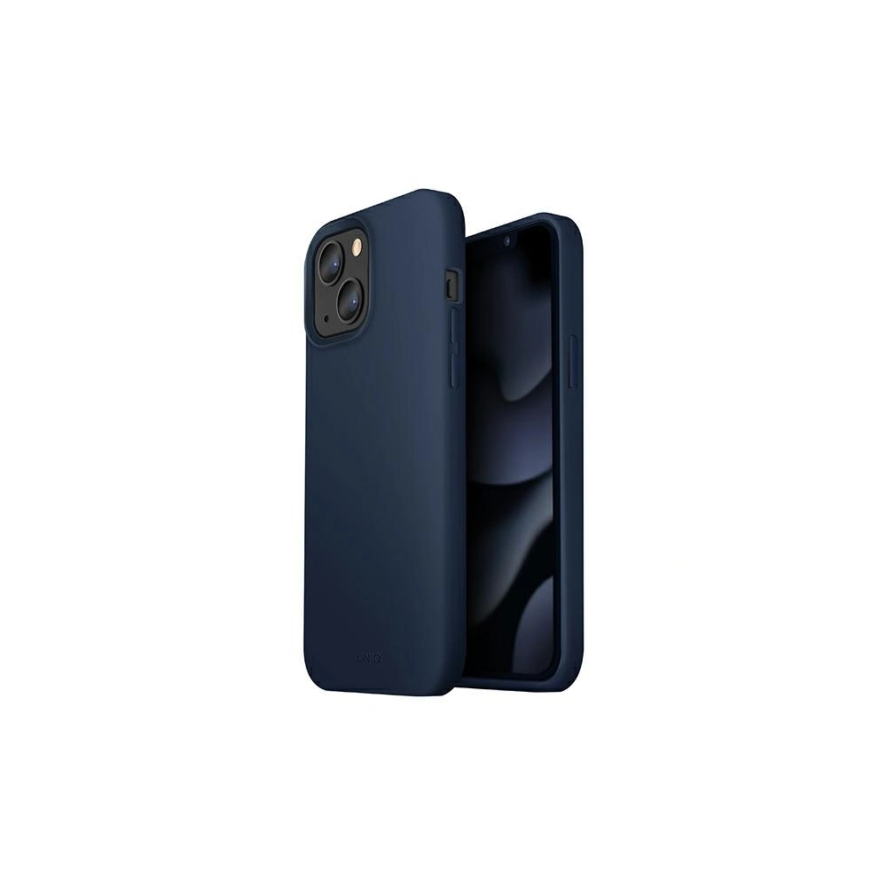 Hurtownia GSM - Etui UNIQ Lino Apple iPhone 13 modrý/marine blue - UNIQ515BLU - {ean13} - Hurt