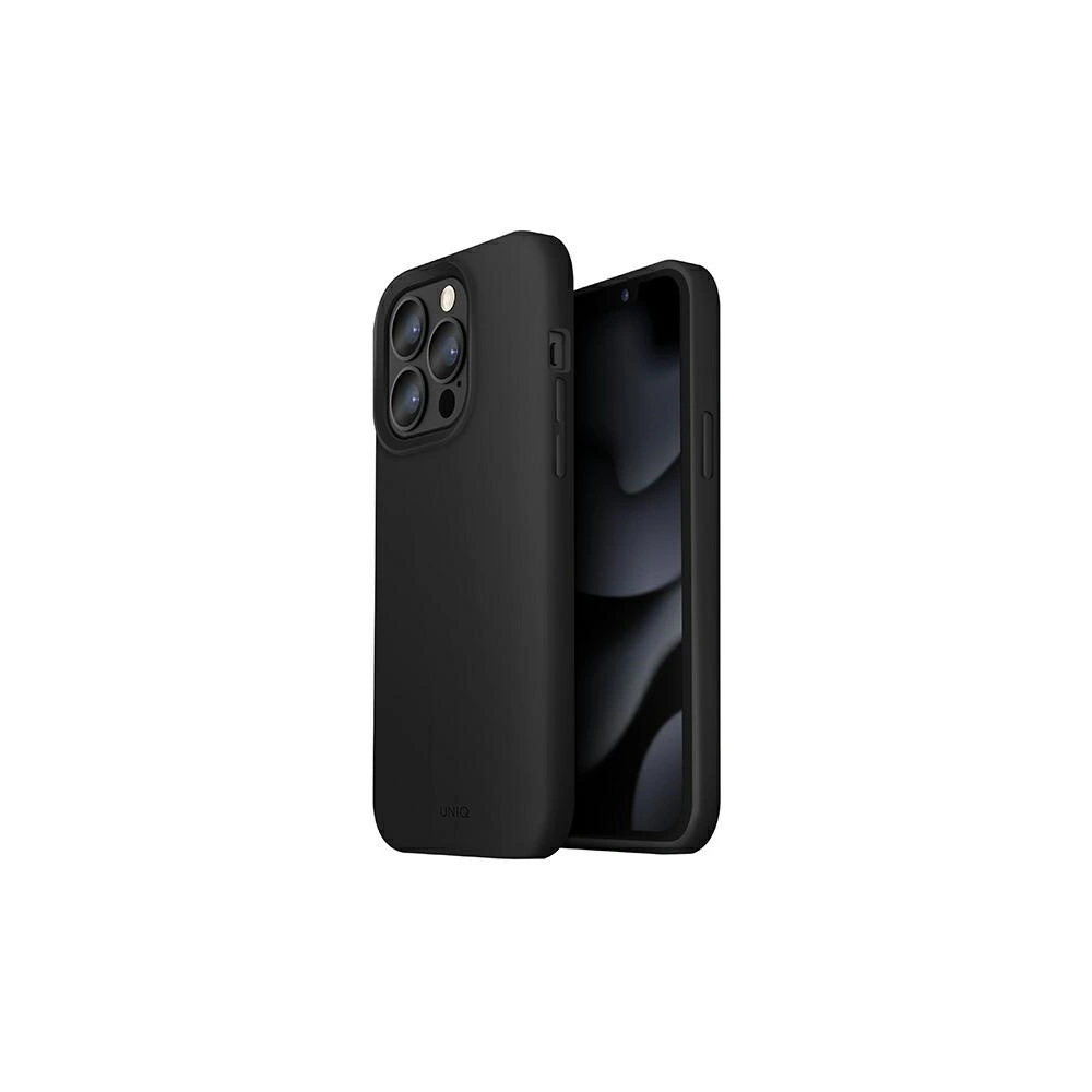 Hurtownia GSM - Etui UNIQ Lino Apple iPhone 13 Pro czarny/ink black - UNIQ517BLK - {ean13} - Hurt