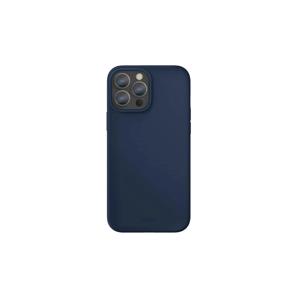 Hurtownia GSM - Etui UNIQ Lino Apple iPhone 13 Pro niebieski/marine blue - UNIQ518BLU - {ean13} - Hurt
