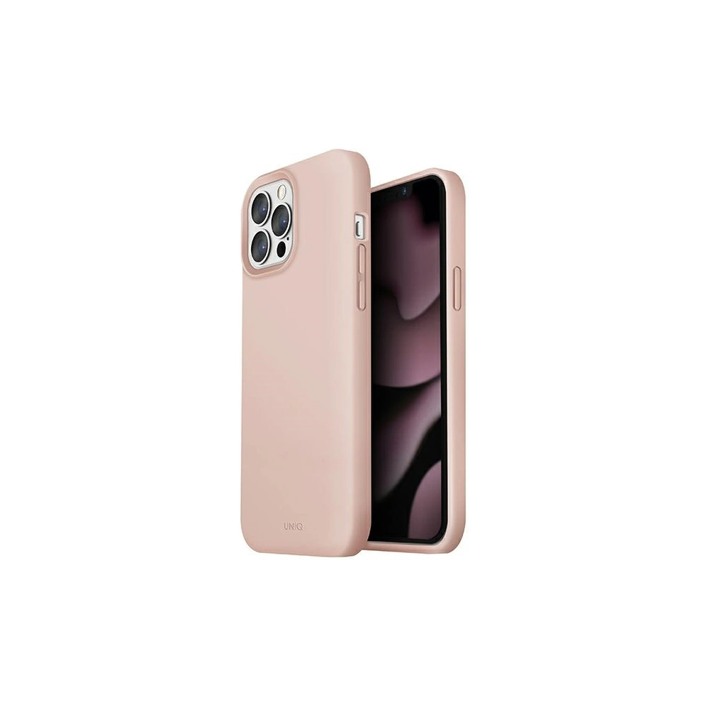Hurtownia GSM - Etui UNIQ Lino Apple iPhone 13 Pro różowy/blush pink - UNIQ519PNK - {ean13} - Hurt