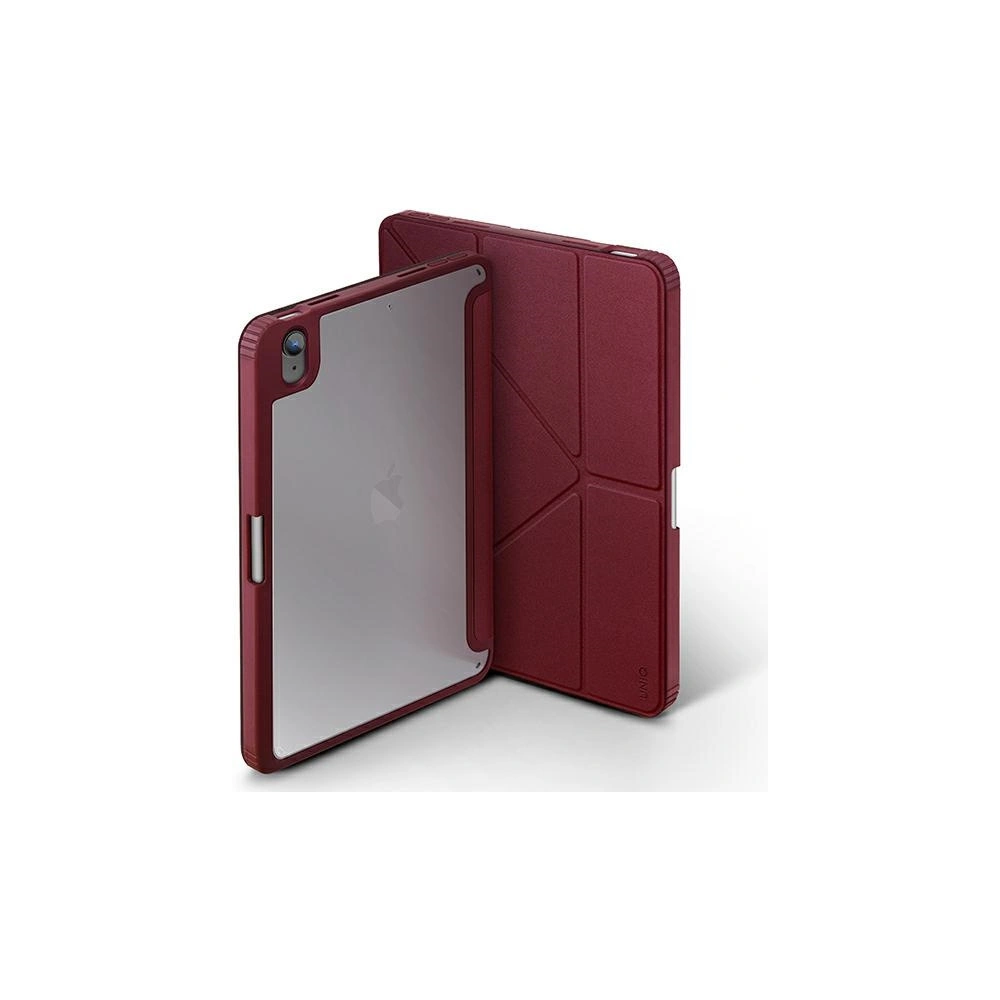 Hurtownia GSM - Apple UNIQ Moven Tasche iPad mini 2021 (6. Generation) / iPad mini 8.3" 2024 7gen / iPad mini 8.3" 2024 7gen Antimikrobiell kastanienbraun/burgund - UNIQ523BRG - {ean13} - Hurt
