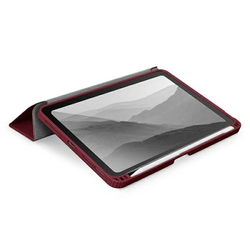 Etui UNIQ Moven Apple iPad mini 2021 (6. generacji) / iPad mini 8.3" 2024 (7. generacji) Antimicrobial bordowy/burgundy