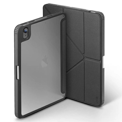 Etui UNIQ Moven Apple iPad mini 2021 (6. generacji) / iPad mini 8.3" 2024 (7. generacji) Antimicrobial szary/charcoal grey