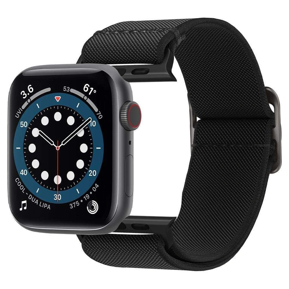 Hurtownia GSM - Pásky Spigen Fit Lite Apple Watch 4/5/6/7/SE 40/41mm Černá - SPN1967BLK - {ean13} - Hurt
