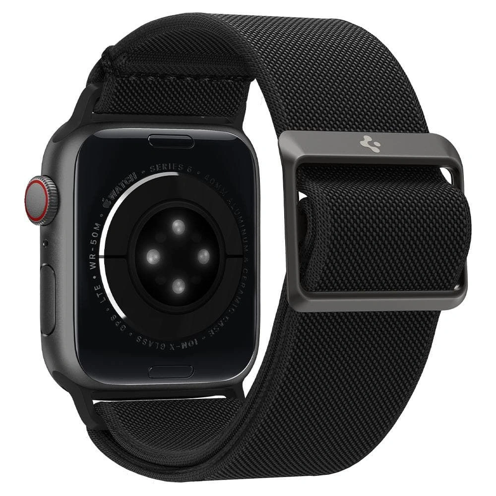Wholesale Belt Spigen Fit Lite Apple Watch 4/5/6/7/SE 40/41mm Black - SPN1967BLK - {ean13} - Hurt