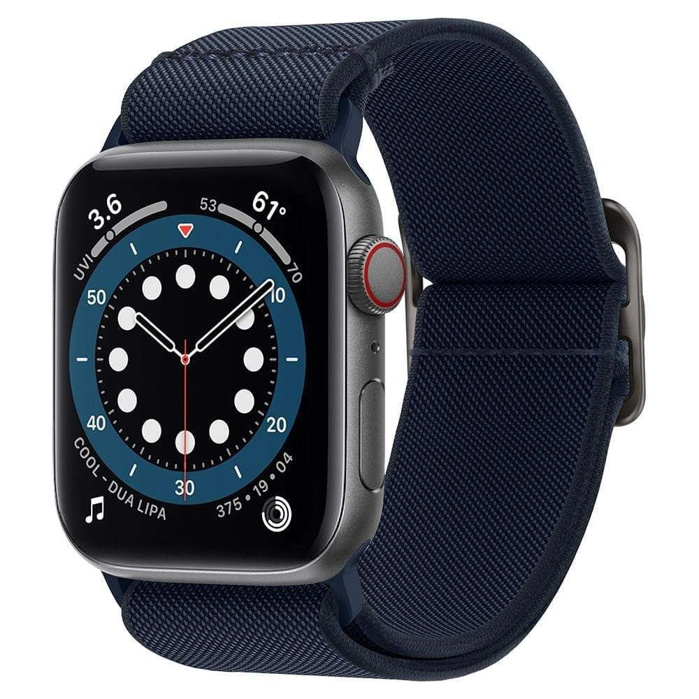Hurtownia GSM - Pásek Spigen Fit Lite Apple Watch 4/5/6/7/SE 40/41mm Námořnická modř - SPN1968NAV - {ean13} - Hurt
