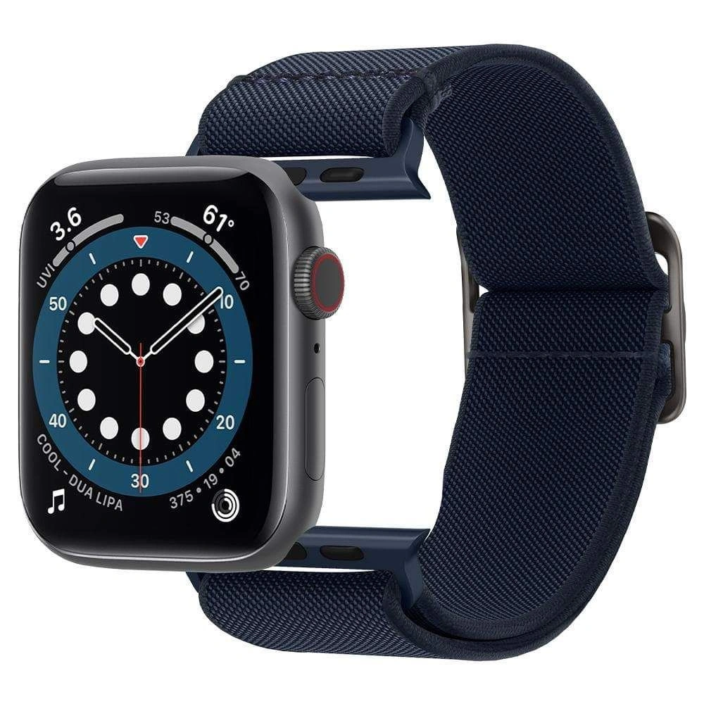 Hurtownia GSM - Pasek Spigen Fit Lite Apple Watch 4/5/6/7/SE 40/41mm Tengerészkék - SPN1968NAV - {ean13} - Hurt