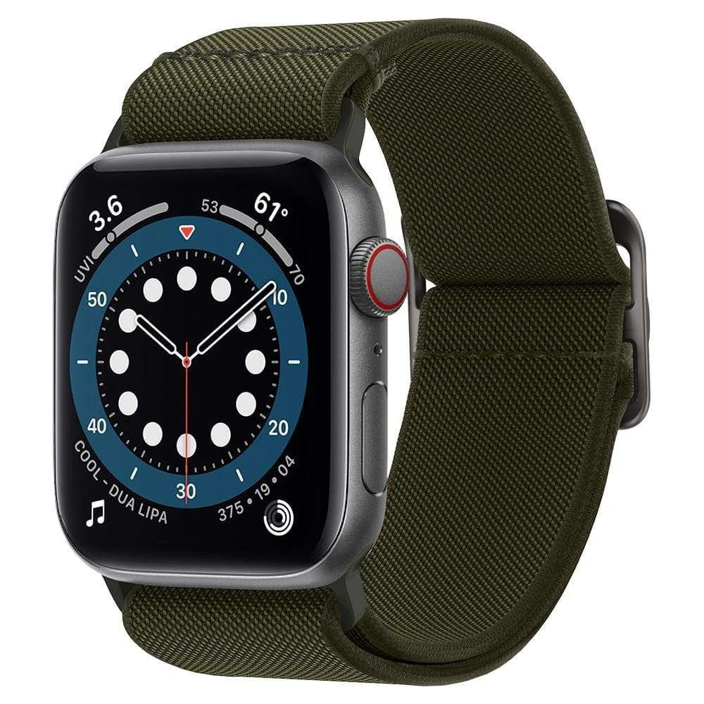 Hurtownia GSM - Pasek Spigen Fit Lite Apple Watch 4/5/6/7/SE 40/41mm Khaki - SPN1969KHA - {ean13} - Hurt