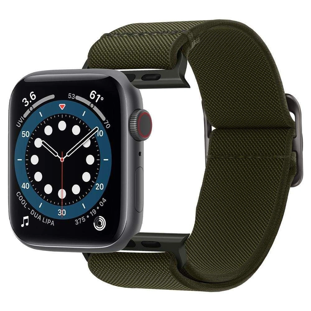 Hurtownia GSM - Pásek Spigen Fit Lite Apple Watch 4/5/6/7/SE 40/41mm Khaki - SPN1969KHA - {ean13} - Hurt