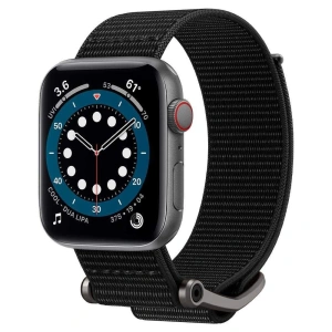 Pasek Spigen Durapro Flex Apple Watch 4/5/6/7/SE/8/9/Ultra 44/45/49mm Fekete