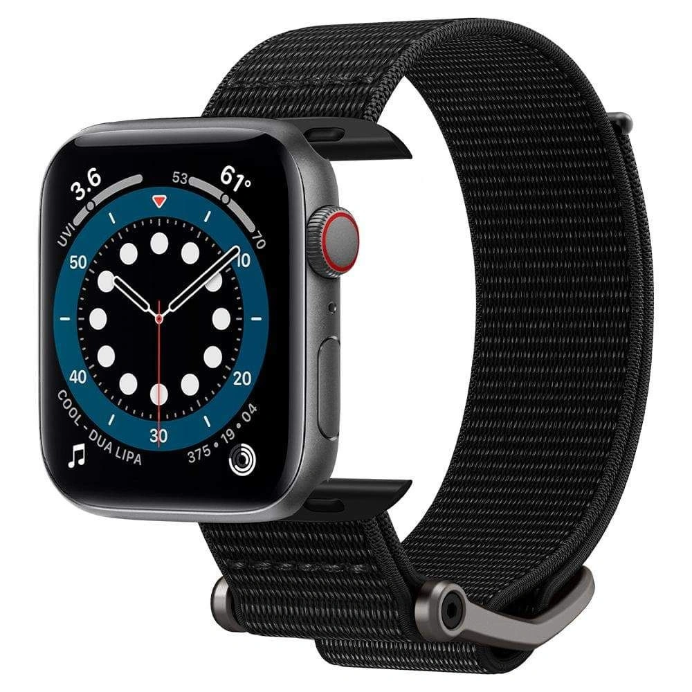 Hurtownia GSM - Pasek Spigen Durapro Flex Apple Watch 4/5/6/7/SE/8/9/Ultra 44/45/49mm Černý - SPN1970BLK - {ean13} - Hurt