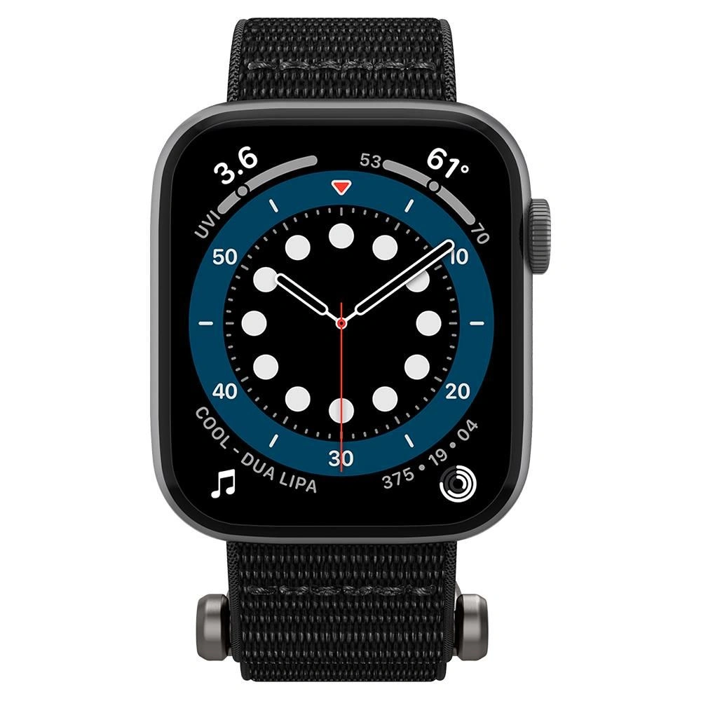 Hurtownia GSM - Pasek Spigen Durapro Flex Apple Watch 4/5/6/7/SE/8/9/Ultra 44/45/49mm Černý - SPN1970BLK - {ean13} - Hurt