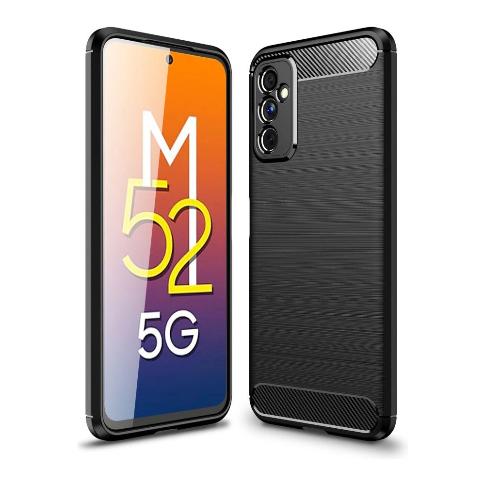 Hurtownia GSM - Etui Tech-Protect TPUCarbon Samsung Galaxy M52 5G černé - THP723BLK - {ean13} - Hurt