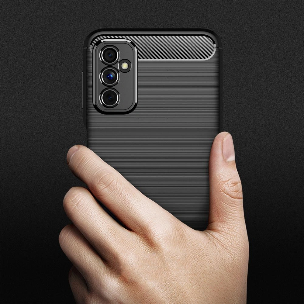 Hurtownia GSM - Etui Tech-Protect TPUCarbon Samsung Galaxy M52 5G černé - THP723BLK - {ean13} - Hurt
