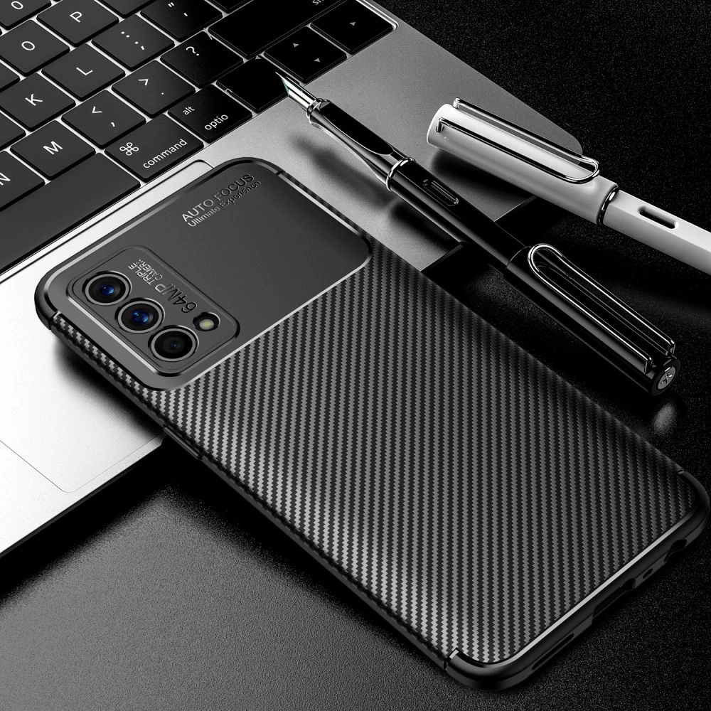 Hurtownia GSM - Etui Tech-Protect TPUCarbon Realme GT Master Edition Černá - THP724BLK - {ean13} - Hurt