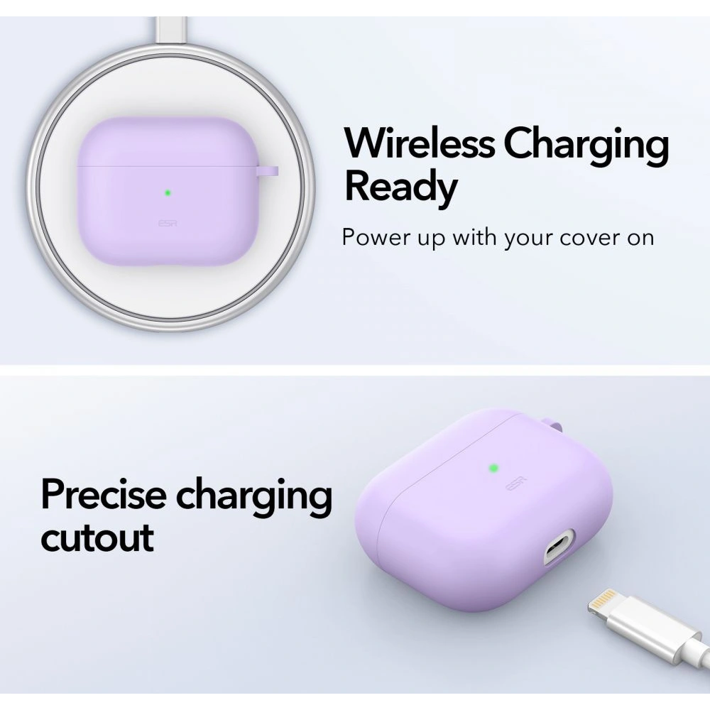 Hurtownia GSM - Etui ESR Bounce Apple AirPods 3 Levandulové - ESR429LAV - {ean13} - Hurt