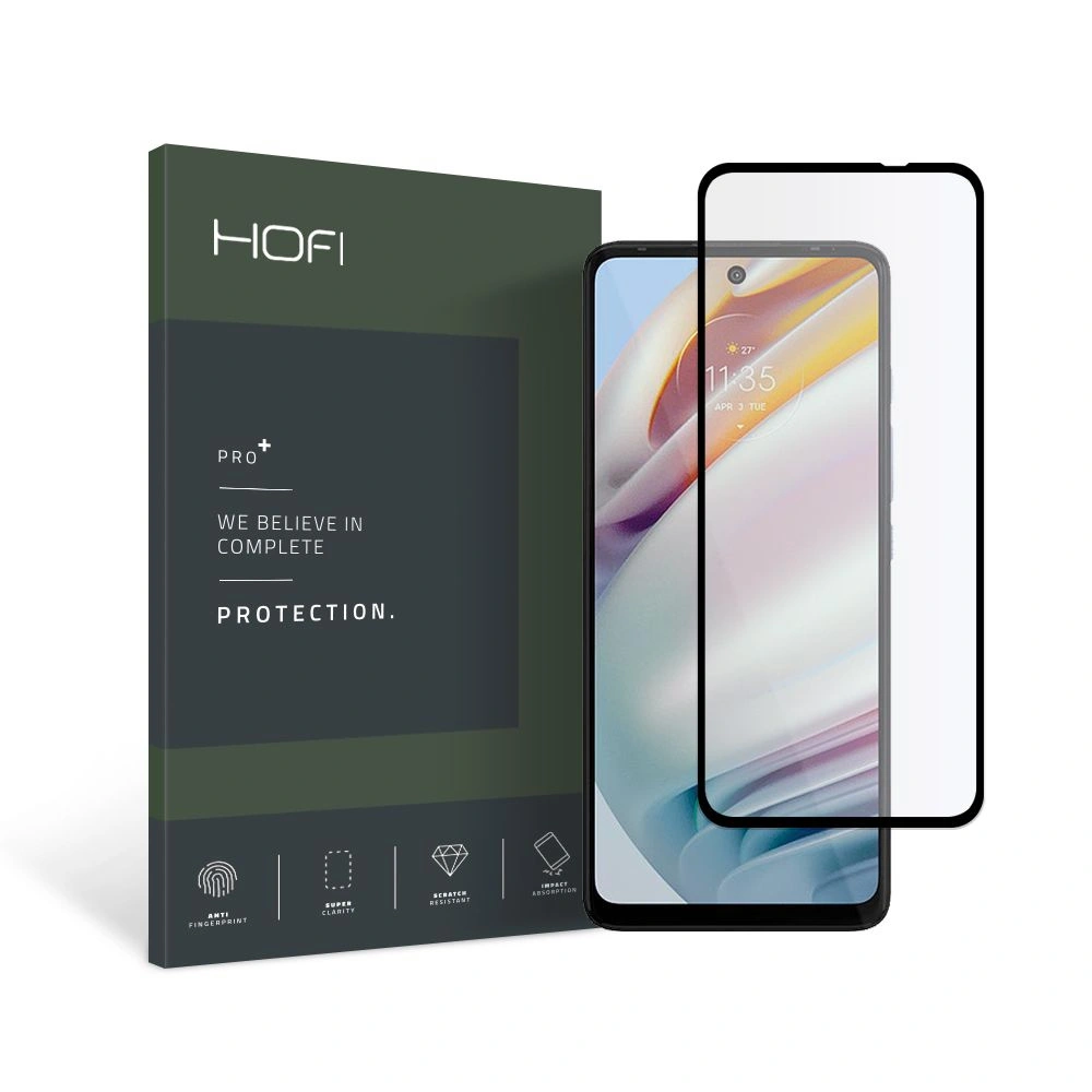 Hurtownia GSM - Tvrzené sklo Hofi Glass Pro+ Motorola Moto G60 Černé - HOFI162BLK - {ean13} - Hurt