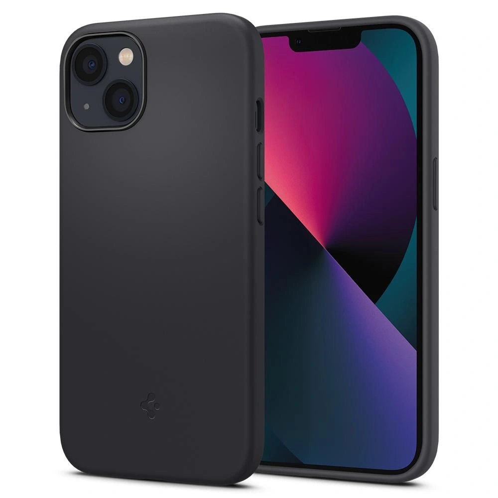 Hurtownia GSM - Etui Spigen Silicone Fit Apple iPhone 13 černé - SPN1972BLK - {ean13} - Hurt