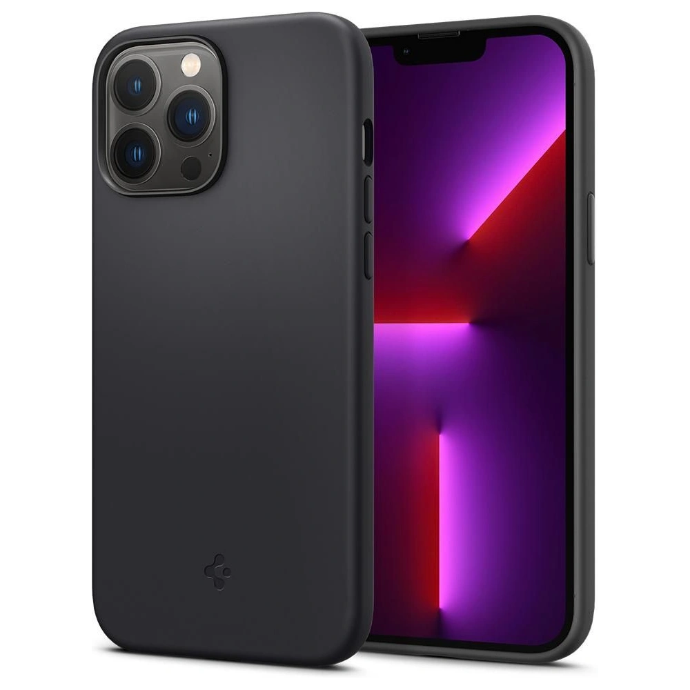 Hurtownia GSM - Etui Spigen Silicone Fit Apple iPhone 13 Pro Max Black - SPN1973BLK - {ean13} - Hurt
