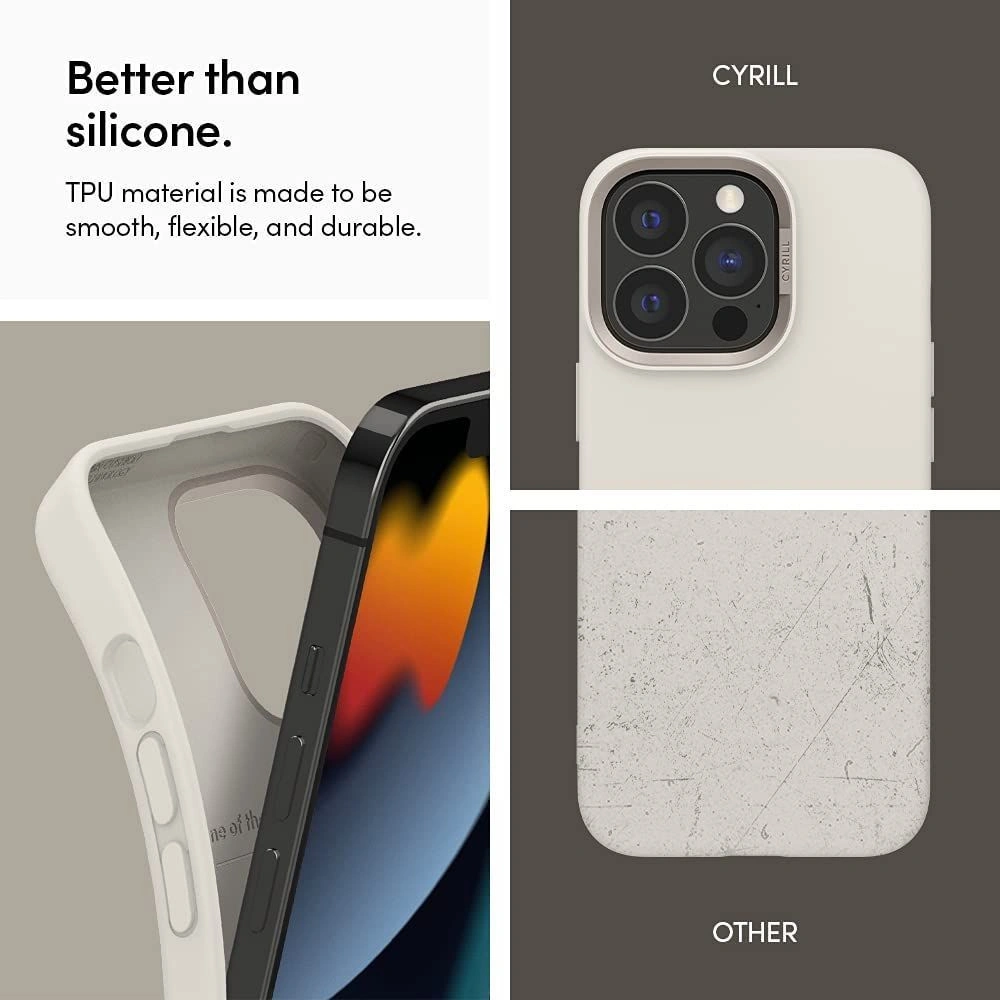 Hurtownia GSM - Etui Spigen Cyrill Color Brick Apple iPhone 13 Pro Max Cream - SPN1977CRE - {ean13} - Hurt
